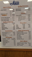 Ivar's Seafood menu