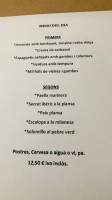 Vinaròs menu