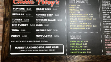 Paulie's Poboys inside