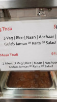 New India Sweets & Restaurant menu