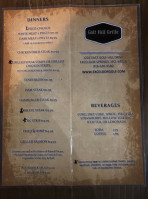 Golf Hill Grille menu