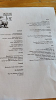 Pelican Pig menu