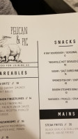 Pelican Pig menu