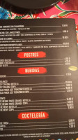 El Rincón De Guadalupe menu