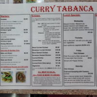 Curry Tabanca food