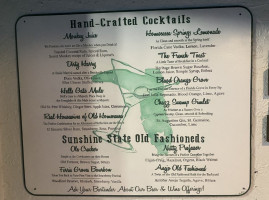 Florida Cracker Monkey menu