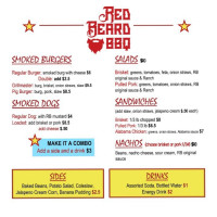 Red Beard Bbq food