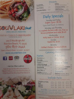 Souvlaki Fast Boynton Beach menu