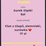 Obiady, Catering, Posiłki Regeneracyjne, Stołówka Na Chłodni Leszczyny Menu