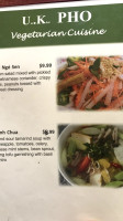 Uk Eggroll Pho N Rice menu