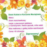 Karczma Maciejówka K/ojcowa Dania