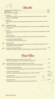 Sala Thai Street Food menu