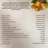 Zajazd Malopolska Menu