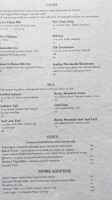 The Wooden Nickel menu