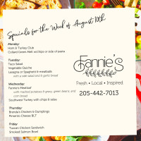 Fannie's food