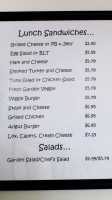 Center Harbour Bay Gulls menu