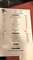 Os Pios menu