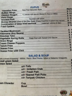 Harbor House menu