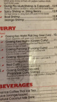 Thai Food 88 menu