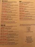 Mint Thai Kitchen menu