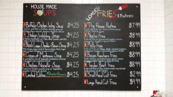 House Of Subs N' Stuff menu