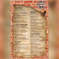 Niche Lounge menu