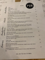 Pottstown United Brewing menu