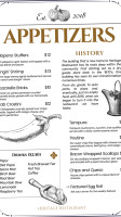 Heritage menu