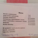 Sandman S.c. Krystyna Piosek Lukasz Piosek Menu