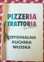 Pizzeria Trattoria Da Mauro menu