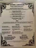 Mill St. Grill menu