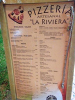 Bar Restaurante La Riviera The Rivi menu