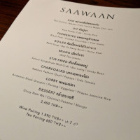 Saawaan menu