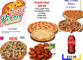 Village Pizza food