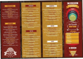 Giga Pizza menu