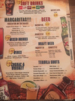 Rancho Viejo menu