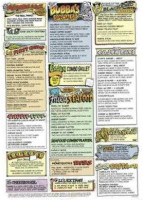 Razzoo's Cajun Cafe menu