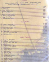 A Barraca menu