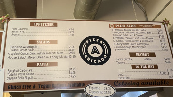 Anto Pizza Pasta Chicago menu