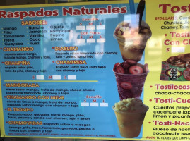 Raspados Guanajal food