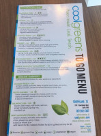 Coolgreens Southlake menu