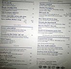 Old Sydney Hotel menu