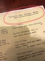 Tannery Run Brew Works menu