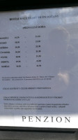 Restaurace A Penzion Stary Mlyn menu