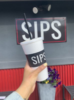 Sips Drive-thru outside