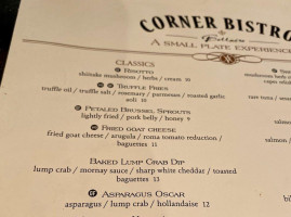 Corner Bistro food