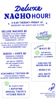 Barracuda Taco Stand menu