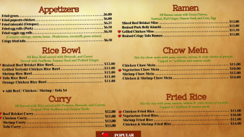 Savage Ramen menu