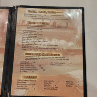 Beach Cafe menu