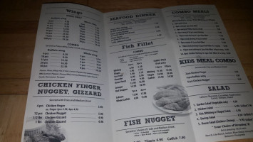 Wing It menu